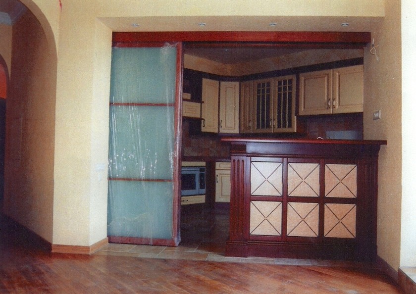 Перегородка для кухни в классическом стиле Барнаул